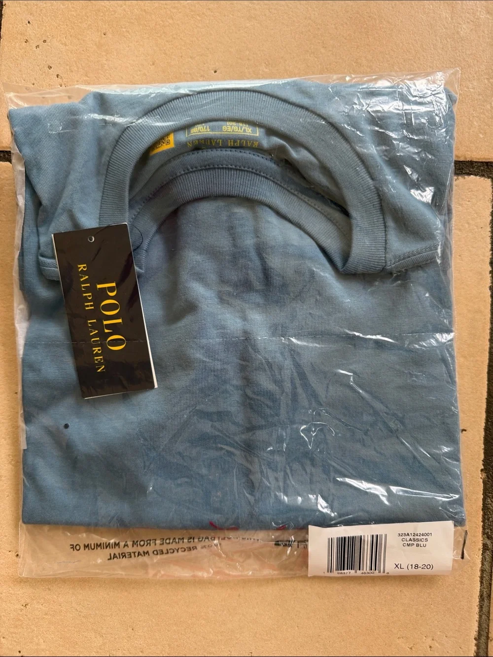 NWT Polo RL cotton graphic tee